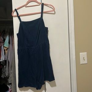 navy blue old navy romper